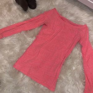american eagle long sleeve wide neck size:xs